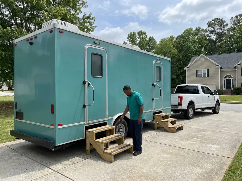 Luxury Restroom Trailers in Stockbridge, GA